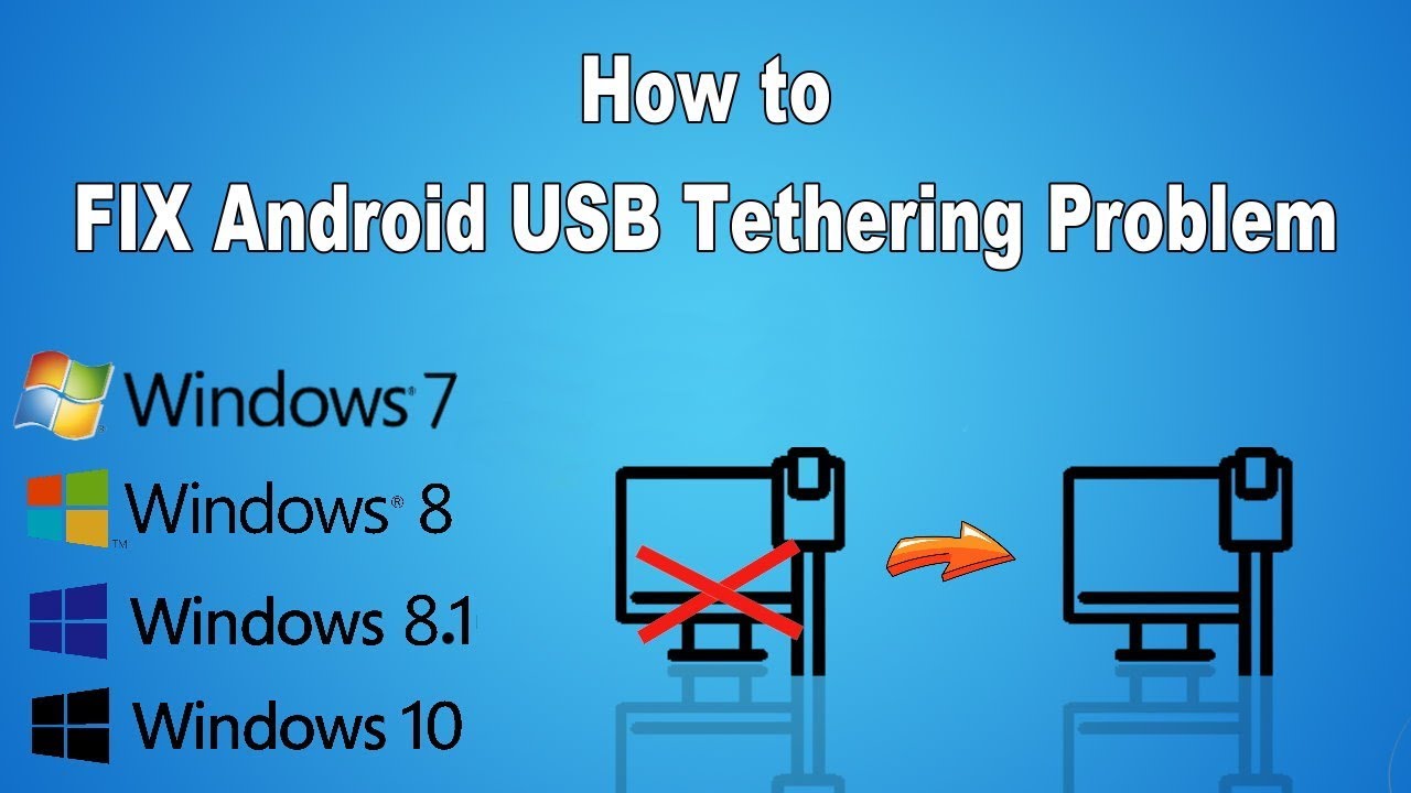 usb tethering not connected